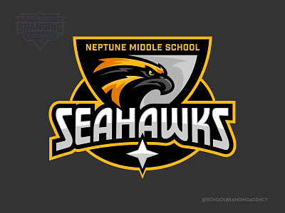 Neptune Middle School Logo Design