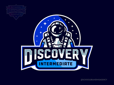 Discovery Intermediate School Logo Design character design design illustration logo mascot design school branding school logo school logo design school mascot school mascot design