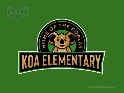 KOA Elementary School Logo Design character design design illustration logo mascot design school branding school logo school logo design school mascot school mascot design