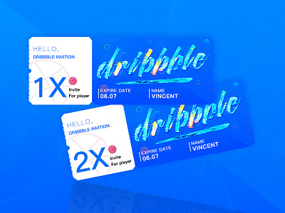 2x Dribbble Invites