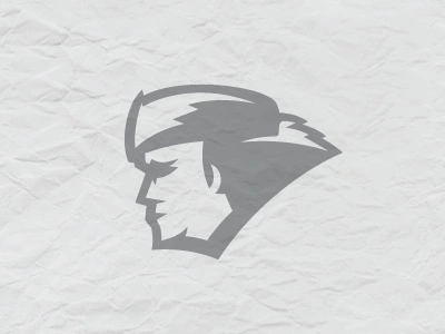 Trailblazers WIP coonskin cap logo sports logo trailblazers