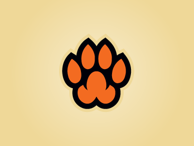 Paw college football fantasy sports football lions logo