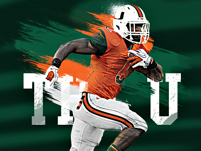 Pro Combat Reboot: Miami college football grunge hurricanes jersey swap miami nike pro combat the u