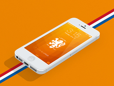 GO ORANJE! dutch football holland iphone 5 knvb nederland oranje wallpaper