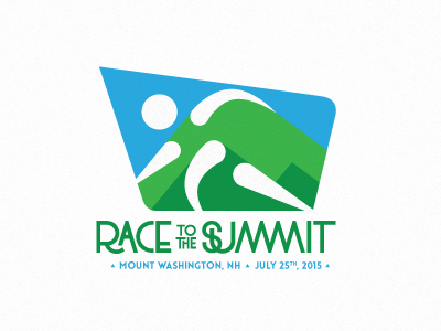 Race to the Summit event logo mountain race running