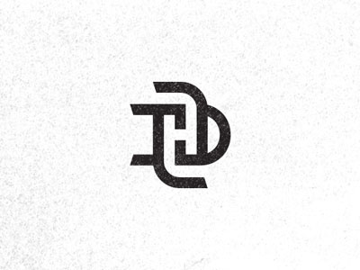 New Personal Brand icon logo monogram personal brand