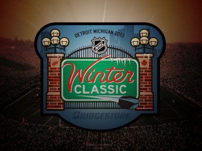 2012 Winter Classic Concept event logos hockey winter classic