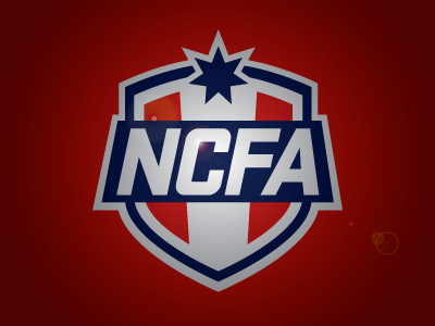 NCFA football league logo