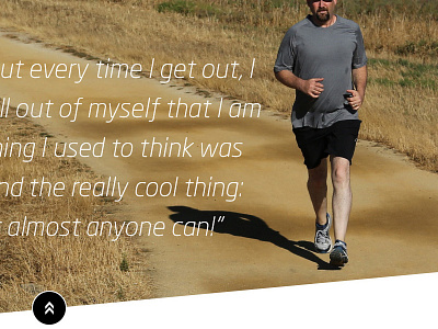 Brooks My First Half: Jerry's Quote brooks fitness half marathon health marathon quote running training web design