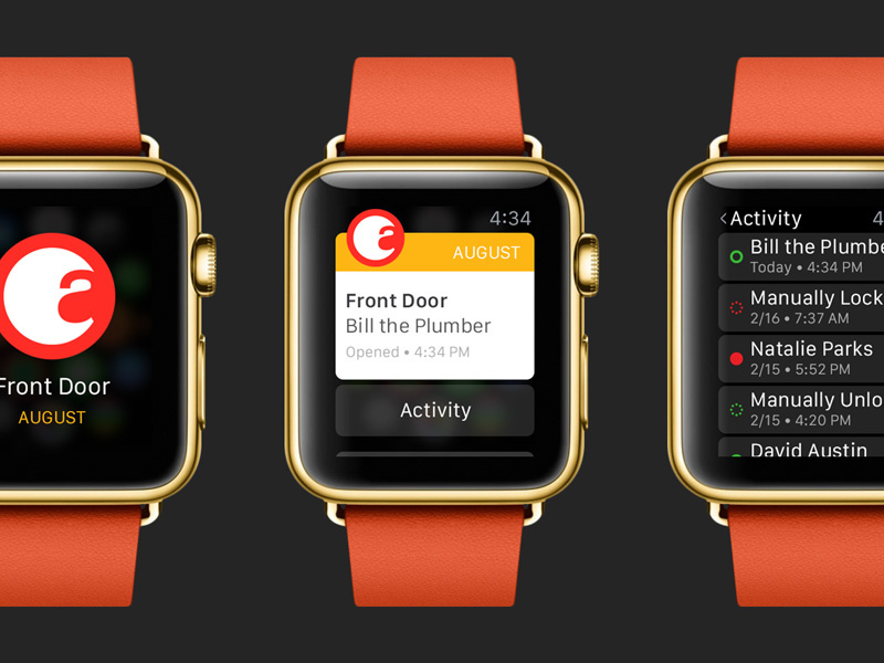 August Smart Lock by Thomas Phan on Dribbble