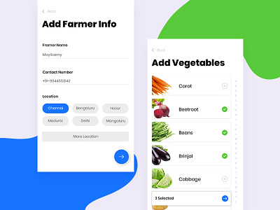 Vegetable app