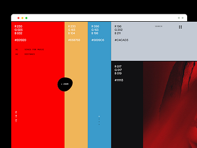 Color pallete UI button color landing page layout lines mobile pallete rgb ui ux web design