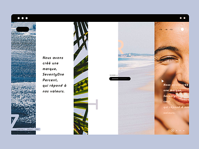Desert beach beach desert interface landing lines minimal summer typography ui ux web design