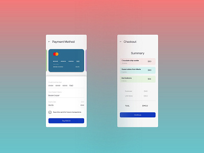 Day 002 (Credit Card Checkout) - Daily UI Challenge app credit card dailyui design interface design ui ux