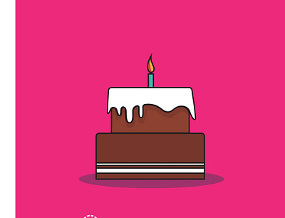 Cake adobe cake design flatdrawing flaticon graphic design icon illustration illustrator ui