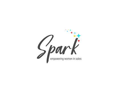 Spark Light Bg branding design logo vector