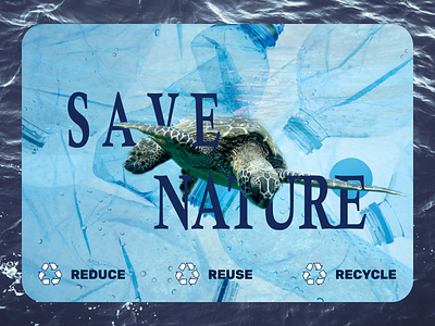 COLLAGE SAVE NATURE collage