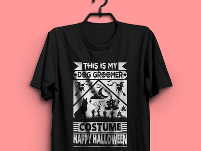 This Is My Dog Groomer Costume Happy Halloween autumn costume design graphic design halloweenart halloweenfun halloweenmakeupideas halloweennight halloweenpartyideas halloweentime horror ts tshirt vector