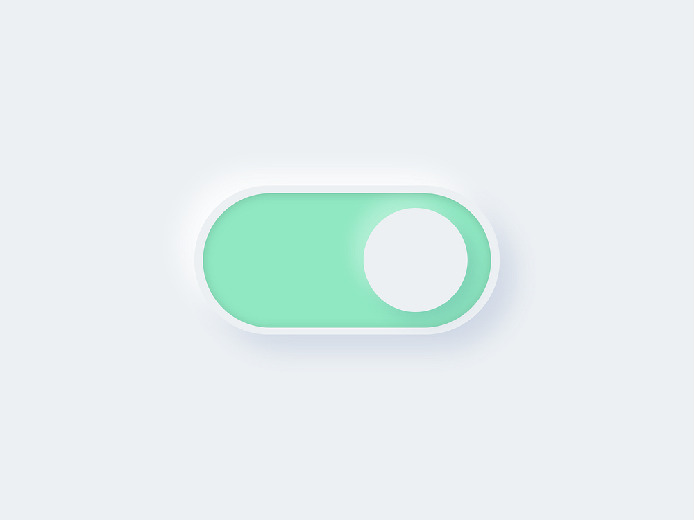 Neumorphism Toggle Switch by Stephanie on Dribbble