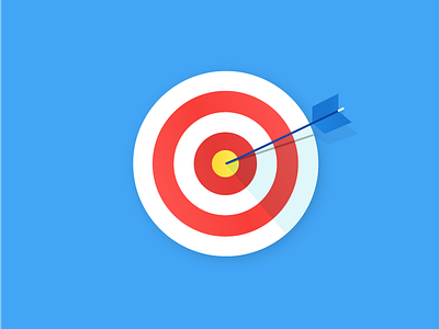 Target arrow bullseye goal goals google material design productivity target to do