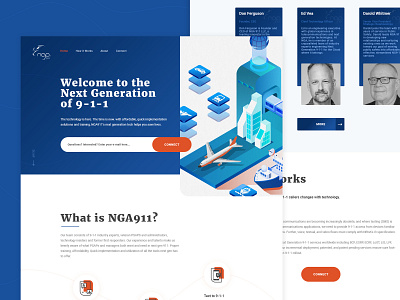 911 Website clean flat icon layout logo minimal modern typography ui ux website design