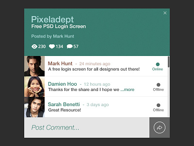 Comments Widget