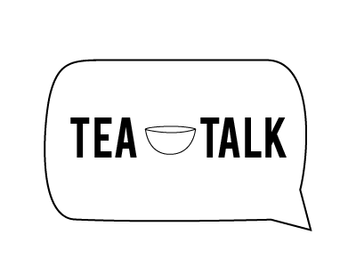 Tea Talk Logo Draft 1 logo rough sketch