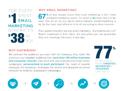 Why Email Marketing? email marketing graphic design infographic