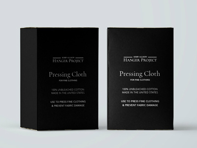 Pressing Cloth Packaging Design graphic design package design