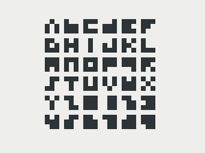 3x3 Monospaced Font font monospaced pixel pixel art