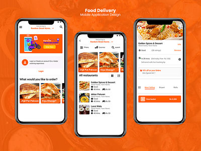 Food Delivery Application for Local Restaurants.