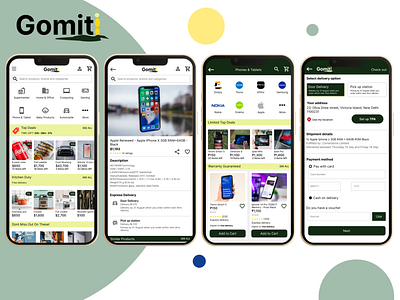 Gomiti E-commerce app