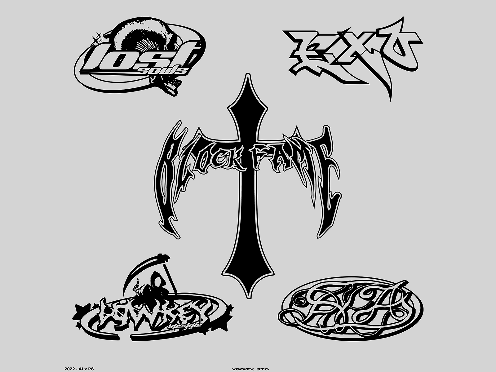 Dark Logo Portfolio by Vanity on Dribbble