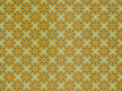 Gold and Blue Repeating Pattern
