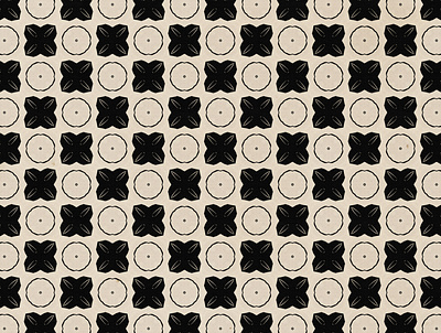 Black and White Repeating Pattern