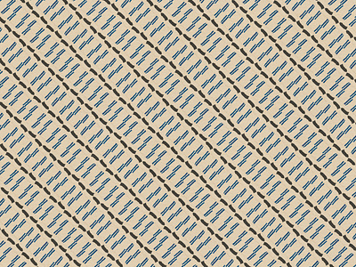 Blue, Black and Beige Repeating Pattern