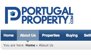 Part of Property Header / Navigation breadcrumb header navigation