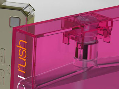 Perfume renderings modelling parametric perfume rendering