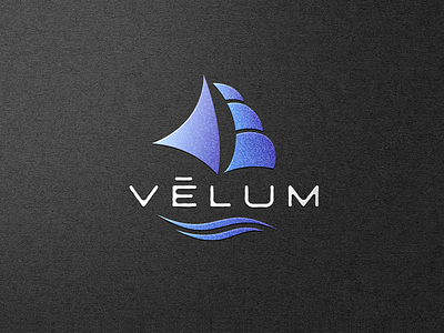 Velum logo branding logo