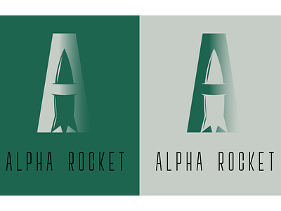 ALPHA ROCKET... branding custom logo design graphic design logo luxury minimal modern