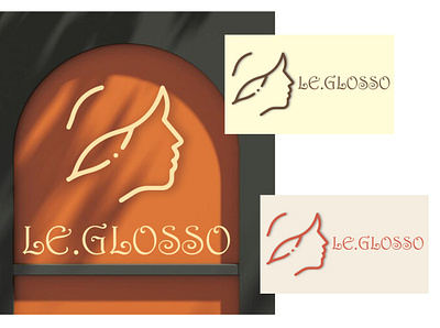 LE.GLOSSO COSMETICS... branding custom logo design graphic design logo luxury minimal modern