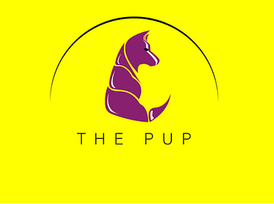 THE PUP.... branding custom logo design graphic design logo luxury minimal modern