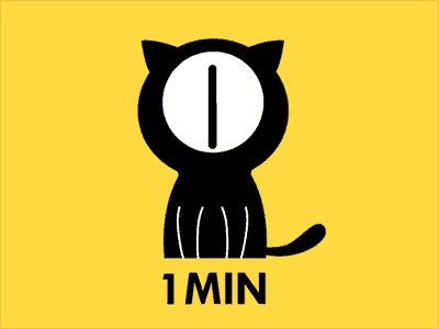 1 minute cat time