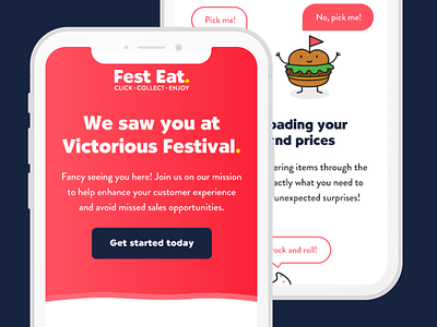 Fest Eat - Landing Page