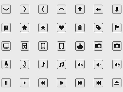 Icon Practise 2 buttons icons iconset ui