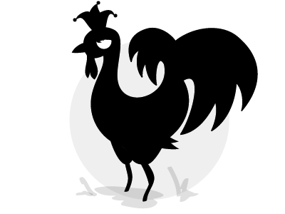 Rooster - just for fun illu animal illustration illustrator rooster scribble sketch vector