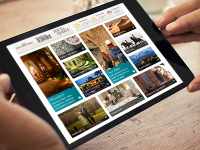 Luxury Travel Website hotels ipad luxury travel ui ux website