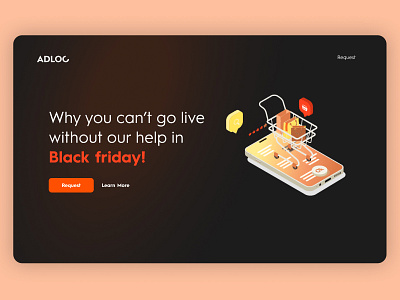 Adloo - Landing Page for Black Friday