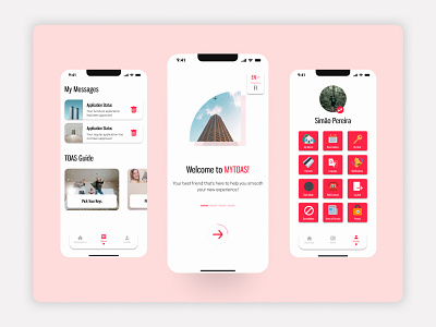 TOAS - App Design Project app branding design graphic design illustration product design ui ux