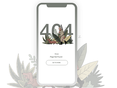 404 Page Design